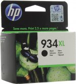 Картридж струйный HP 934XL (C2P23AE), черный, оригинальный, ресурс 1000 страниц для HP HP Officejet Pro 6230 / 6830