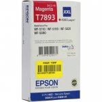 Картридж струйный Epson T7893 (C13T789340), пурпурный, оригинальный, ресурс 4000 страниц для Epson Epson WorkForce Pro WF-5110DW / WF-5620DWF