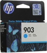 Картридж струйный HP 903 (T6L87AE), голубой, оригинальный, ресурс 315 страниц для HP HP OfficeJet 6950 / OfficeJet Pro 6960 / 6970