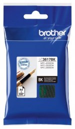 Картридж струйный Brother LC3617BK (LC3617BK), черный, оригинальный, ресурс 550 страниц для Brother MFC-J3530DW/J3930DW