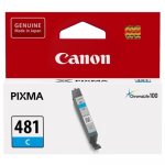 Картридж струйный Canon CLI-481 C (2098C001), голубой, оригинальный, ресурс 256 страниц для Canon Pixma TS5140 / 6140 / 8140 / 8540