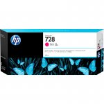 Картридж струйный HP 728 (F9K16A), пурпурный, оригинальный, объем 300 мл для HP DesignJet T730/T830