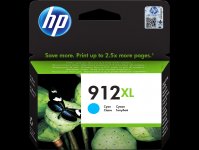 Картридж струйный HP 912XL (3YL81AE), голубой, оригинальный, ресурс 825 страниц для HP OfficeJet 8013/8023