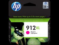 Картридж струйный HP 912XL (3YL82AE), пурпурный, оригинальный, ресурс 825 страниц для HP OfficeJet 8013/8023