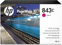Картридж струйный HP 843C (C1Q67A), пурпурный, оригинальный, объем 400 мл для HP PageWide XL 5000/4x000