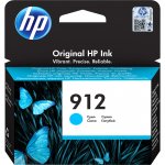 Картридж струйный HP 912 (3YL77AE), голубой, оригинальный, ресурс 315 страниц для HP OfficeJet 801x/802x