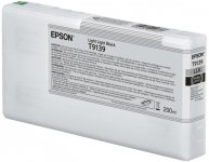 Картридж струйный Epson T9139 (C13T913900), светло-серый, оригинальный, объем 200 мл для Epson SureColor SC-P5000/SC-P5000 Spectro/SC-P5000V/SC-P5000V Spectro