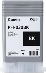 Картридж струйный Canon PFI-030BK (3489C001), черный, оригинальный, объем 55 мл для Canon imagePROGRAF TA-20/imagePROGRAF TA-30/imagePROGRAF TM-240/imagePROGRAF TM-340