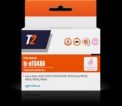 Картридж струйный T2 IC-ET0486 (T048/T048640), светло-пурпурный, совместимый, для Epson Stylus Photo R200/R300/RX500/RX600