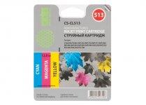 Картридж струйный Cactus CS-CL513 (CL-513), цветной, совместимый, 12 мл, для Canon PIXMA-iP2700 / iP2702 / MP230 / MP240 / MP250 / MP252 / MP260 / MP270 / MP272 / MP280 / MP282 / MP480 / MP490 / MP492 / MP495 / MP499 / MX320 / MX330 / MX340 / MX350 / MX36
