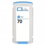 Картридж струйный Cactus CS-C9452A (70), голубой, совместимый, 130 мл, для HP Z3100 / Z3120 1118мм / Z3120 610мм / Z3200 1118мм / Z3200 610мм / Z3100