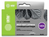 Картридж струйный Cactus CS-LC1280XBK, черный, совместимый, 62 мл, для Brother MFC-J6510/6910DW