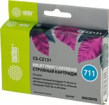 Картридж струйный Cactus CS-CZ131 (711), пурпурный, совместимый, 26 мл, для HP T120 610 мм / T520 A0/914 мм / T520 A1/610 мм