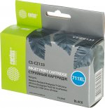 Картридж струйный Cactus CS-CZ133 (711), черный, совместимый, 73 мл, для HP T120 610 мм / T520 A0/914 мм / T520 A1/610 мм