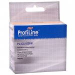 Картридж струйный ProfiLine PL-CLI-521M (CLI-521M,), пурпурный, совместимый, 510 страниц, для Canon Ip3600/IP4600/MP540/MP550/MP620/MP630/MP980