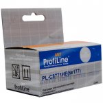 Картридж струйный ProfiLine PL-C8771HE (C8771HE/C8771HE), голубой, совместимый, 400 страниц, для HP 8253