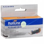 Картридж струйный ProfiLine PL-CLI-451BKXL, черный, совместимый, 4425 страниц, для Canon PIXMA iP7240/MG5440/MG5540/MG6340/MG6440/MG7140/MX924
