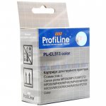 Картридж струйный ProfiLine PL-CL-513, цветной, совместимый, 349 страниц, для Canon Pixma iP2700 MP240/250/260/270/272/280/480/490/492/495/MX320/330/340/350