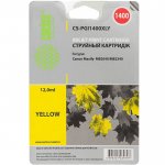 Картридж струйный Cactus CS-PGI1400XLY (PGI-1400XLY), желтый, совместимый, 12 мл, для Canon MAXIFY-MB2040 / MB2340