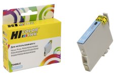 Картридж струйный Hi-Black HB-C13T04854010 (T0485LC/C13T04854010), светло-голубой, совместимый, 430 страниц, для Epson Stylus Photo R200/R220/R300/R320/R340/RX500/RX600/RX620/RX640