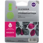 Картридж струйный Cactus CS-LC565XLM (LC-565XLM), пурпурный, совместимый, 1200 страниц, 14.4 мл, для Brother MFC-J2310, MFC-J2510, MFC-J3520, MFC-J3720