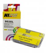 Картридж струйный Hi-Black HB-F6U18AE (953XL/F6U18AE), желтый, совместимый, 1600 страниц, для HP OJ Pro 8710/8715/8720/8730/8210/8725