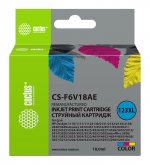 Картридж струйный Cactus CS-F6V18AE (123XL/F6V18AE), многоцветный, совместимый, 18 мл, для HP DeskJet 1110/1111/1112/2130