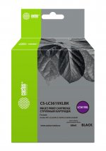 Картридж струйный Cactus CS-LC3619XLBK (LC-3619XLBK), черный, совместимый, 68 мл, для Brother MFC-J2330DW/J2730DW/J3530DW/J3930DW