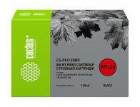 Картридж струйный Cactus CS-PFI120BK (PFI-120BK/2885C001), черный, совместимый, 130 мл, для Canon imagePROGRAF TM-200/TM-205/TM-300/TM-305