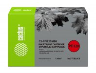 Картридж струйный Cactus CS-PFI120MBK (PFI-120MBK/2884C001), черный матовый, совместимый, 130 мл, для Canon imagePROGRAF TM-200/TM-205/TM-300/TM-305