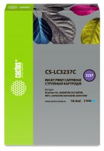 Картридж струйный Cactus CS-LC3237C (LC3237C), голубой, совместимый, 18.4 мл, для Brother HL-J6000DW, HL-J6100DW, MFC-J5945DW, MFC-J6945DW, MFC-J6947DW