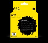 Картридж струйный T2 IC-HF6V25A (№652/F6V25AE), черный, совместимый, 360 страниц, для HP Dj I A 1115/2135/3635/3785/3835/4675/5275