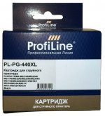 Картридж струйный ProfiLine PL-PG-440XL, черный, совместимый, 8 мл, для Canon PIXMA MG2140/MG2240/MG3140/MG3240/MG3540/MG3640/MG4140/MG4240/MX374/MX394/MX434/MX454/MX474/MX514/MX524/MX534/TS5140