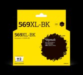 Картридж струйный T2 IC-B569XL-BK (LC-569XL-BK), черный, совместимый, для Brother MFC-J3520/J3720