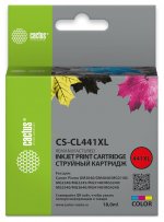 Картридж струйный Cactus CS-CL441XL (CL441XL), многоцветный, совместимый, 18 мл, для Canon Pixma GM2040/4040/GM2140/2240
