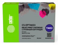 Картридж струйный Cactus CS-EPT46S3 (T46S3/C13T46S300), пурпурный, совместимый, 30 мл, для Epson SureColor SC-P700