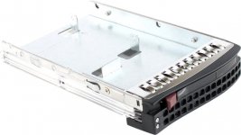 Салазки для HDD SuperMicro, 1x2.5" в отсек 3.5" HS, черный (MCP-220-00043-0N)