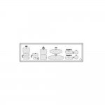 Заглушка SuperMicro MCP-260-00126-0N, серебристый (MCP-260-00126-0N)