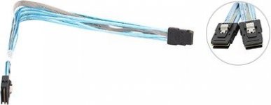 Кабель Supermicro CBL-0108L-02 SFF-8087-->SFF-8087 InternalBackplane, 0.39м
