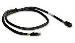 Кабель ACD, SFF-8643 (mini SAS HD) - SFF-8087 (mini SAS), форма сечения круглая, 1 м, черный (ACD-SFF8643-8087-10M)