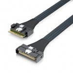 Кабель BaseTech, SFF-8654 (SlimLine SAS x8) - MCIOx8 (SFF-TA-1016), 1 м (BT-SFF-8654-MCIO-8)