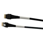 Кабель Amphenol, SFF-8654 (SlimLine SAS x4) - SFF-8654 (SlimLine SAS x4), 1 м (RSL38-1461)