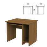 Компьютерный стол АРГО А-012, ЛДСП, орех (4627096734549)