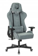 Кресло игровое Zombie VIKING KNIGHT, серо-голубой (VIKING KNIGHT LT28 FABRIC)