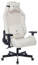 Кресло игровое Бюрократ Knight T1, молочный (KNIGHT T1 MILK)