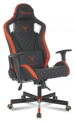 Кресло игровое Бюрократ Knight Outrider, черный/красный (KNIGHT OUTRIDER BR)