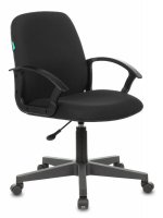 Кресло офисное Бюрократ CH-808-LOW черный (CH-808-LOW/#B)