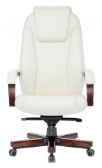 Кресло офисное Бюрократ T-9923WALNUT слоновая кость (T-9923WALNUT/IVORY)