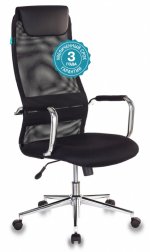 Кресло офисное Бюрократ KB-9N черный (KB-9N/BLACK)