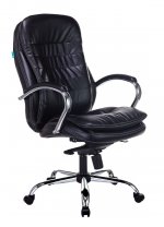 Кресло офисное Бюрократ T-9950 черный (T-9950/BLACK-PU)